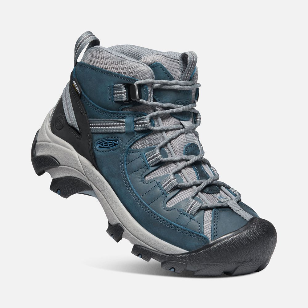 Bottes de Randonnée Keen Femme Bleu/porno | Targhee Ii Waterproof Mid | KWEPU-1560